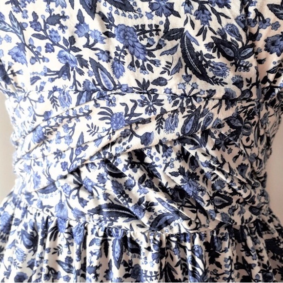 Vintage 1980s Synthesis Rayon Dress Size 6 - Picture 6 of 8